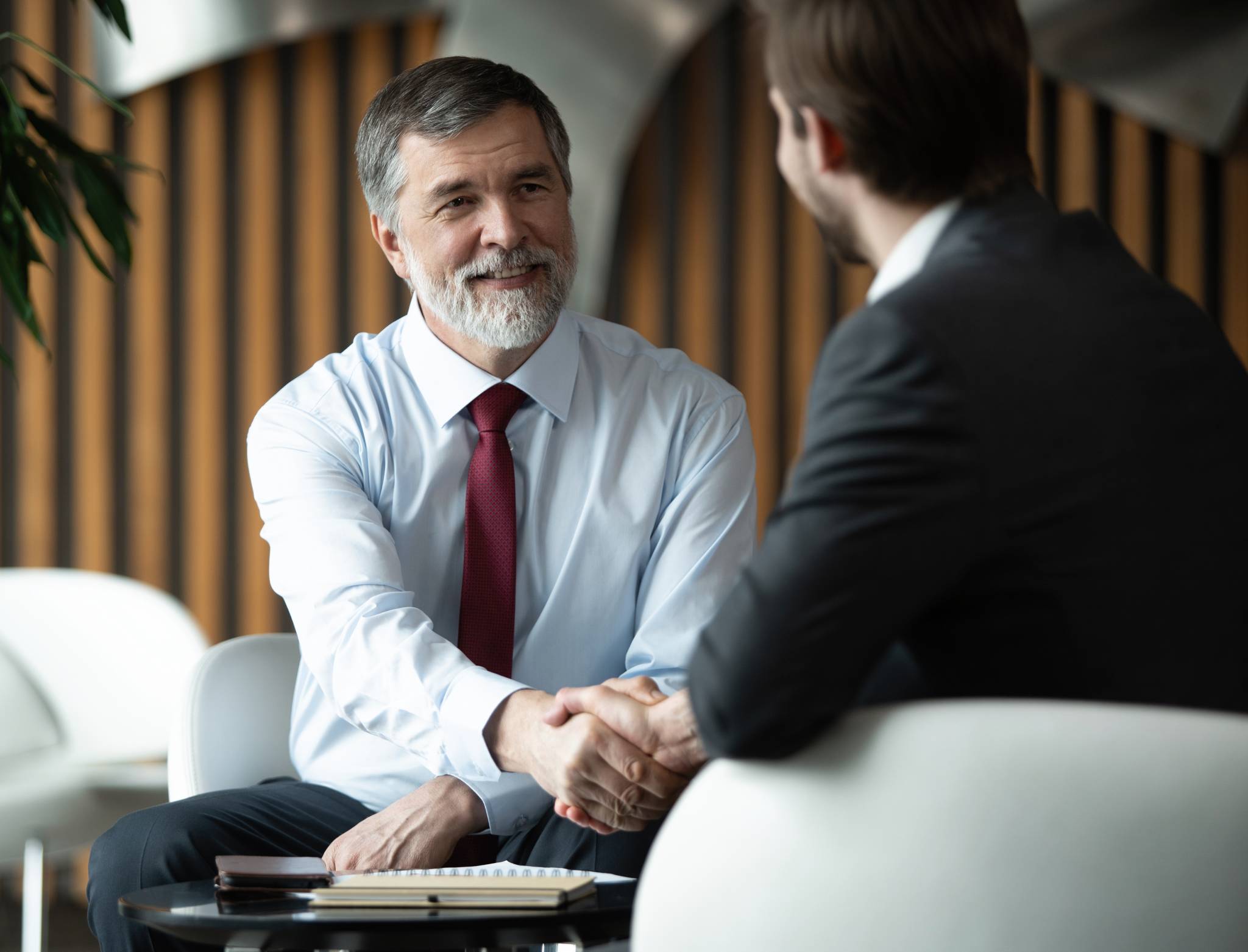 An ESOP professional consults with his client