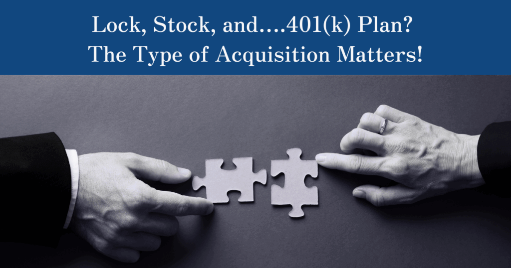 401k Acquisition Blog - Blue Ridge Associates